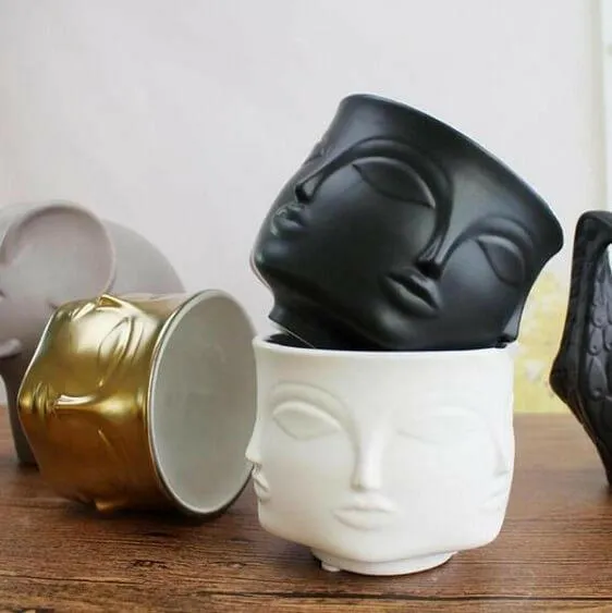 Nakia - Modern Nordic Ceramic Planter Vase