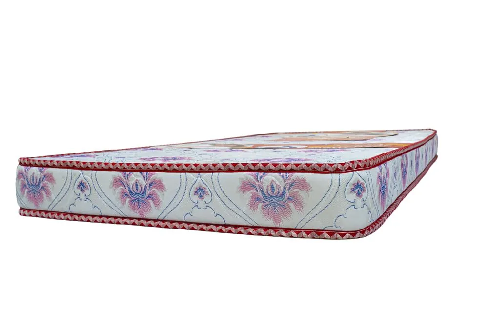 NIGHT CARE Executive 3" HD Comfort Mattress | Front 10mm Back 5mm Dual Side Quilt | Soft & Firm Support | Reversible Mattress | 2" High Resilience Foam | HD Mattress for Back Pain Relief (48*72*5)
