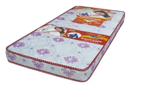 NIGHT CARE Executive 3" HD Comfort Mattress | Front 10mm Back 5mm Dual Side Quilt | Soft & Firm Support | Reversible Mattress | 2" High Resilience Foam | HD Mattress for Back Pain Relief (48*72*5)