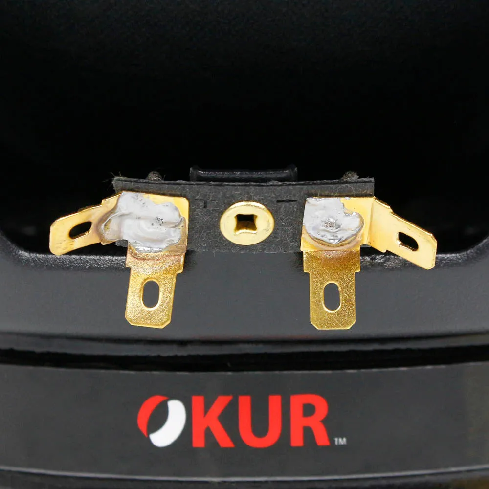 OKUR 8" Midrange Speaker Pair Pro Audio 4 Ohm 350 Watts Max Power Black OMR8PR