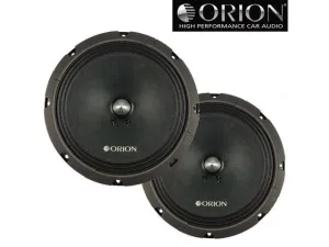 Orion Cobalt CT-M8 8" Midrange 900W 4-Ohm Pair Midrange Speakers