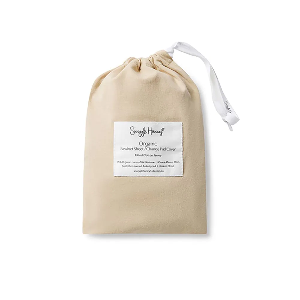 Pebble Organic Bassinet Sheet / Change Pad Cover