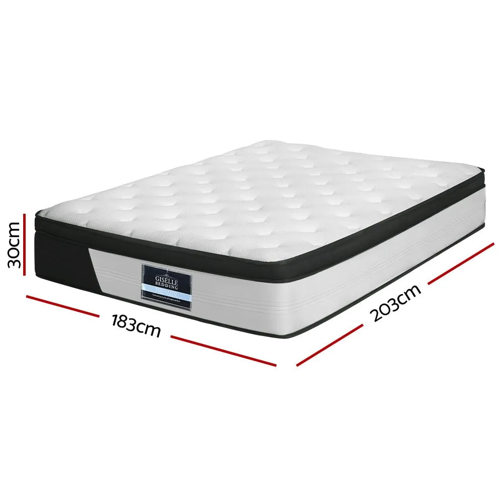 Pena Series Euro Top Pocket Spring Mattress 30cm Thick - King