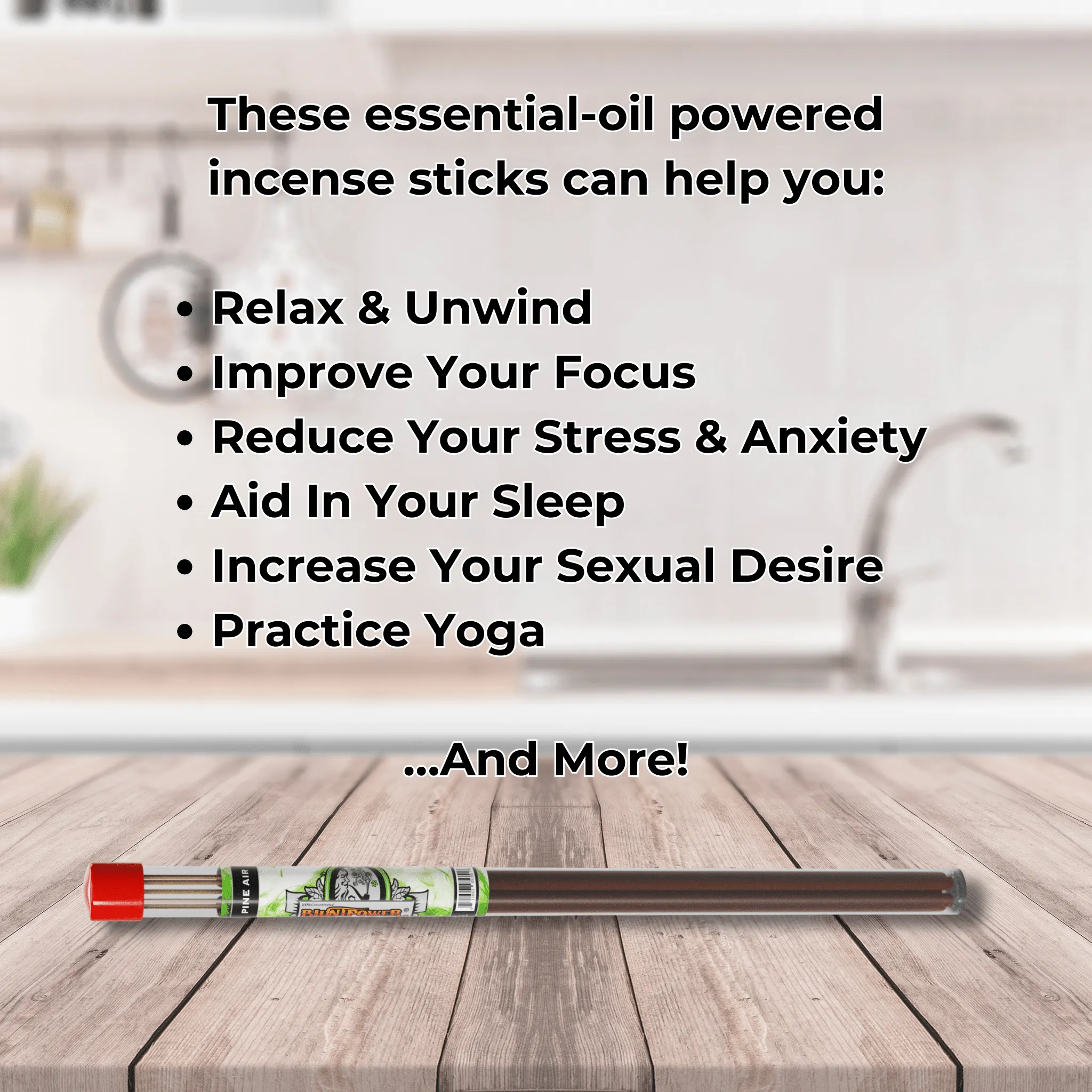 Pine Air Long Incense Sticks