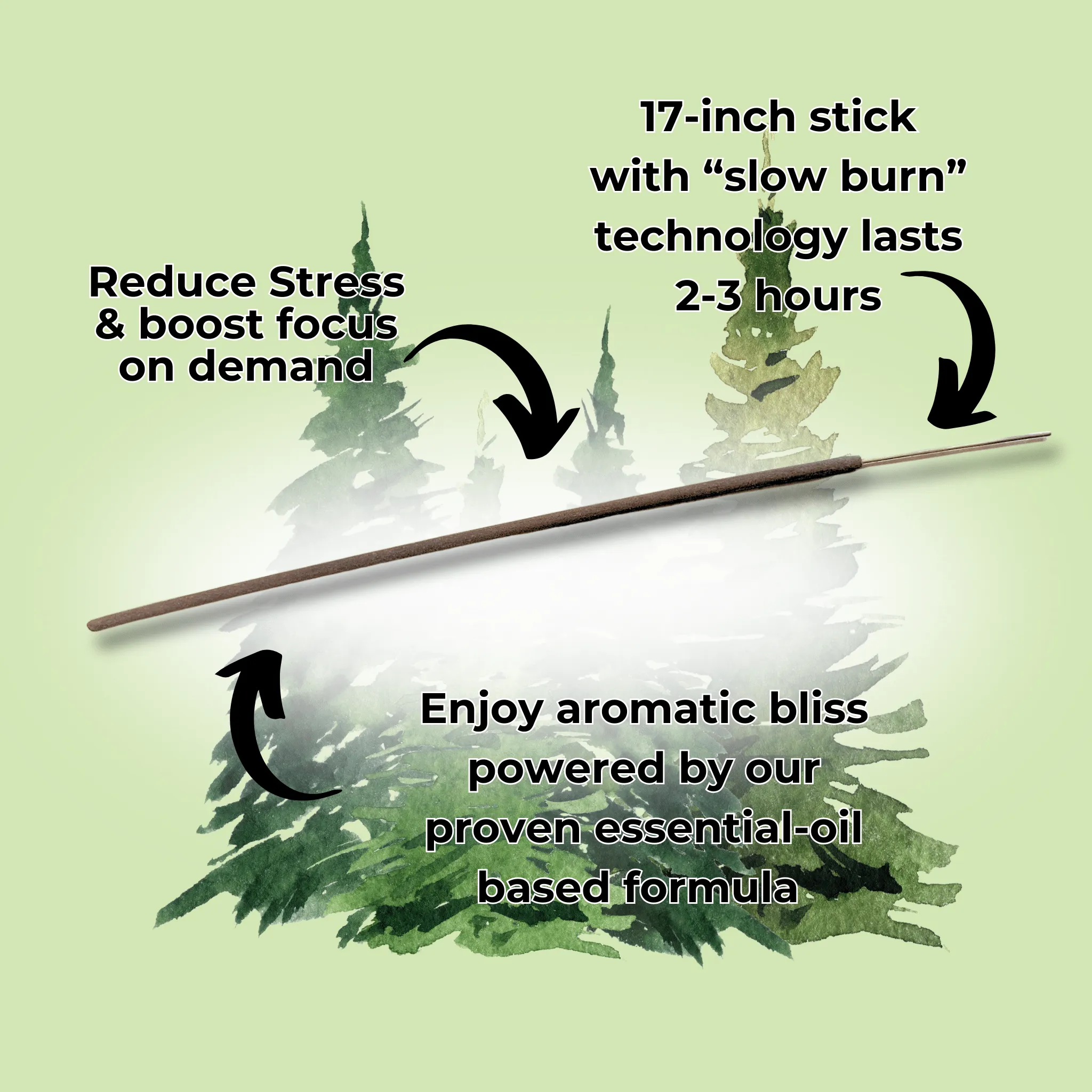 Pine Air Long Incense Sticks