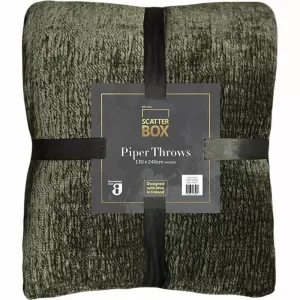 Piper Throw | 130x240cm Green