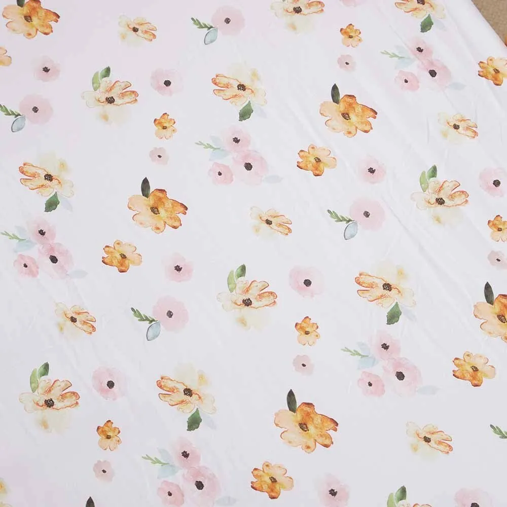 Poppy Organic Bassinet Sheet / Change Pad Cover