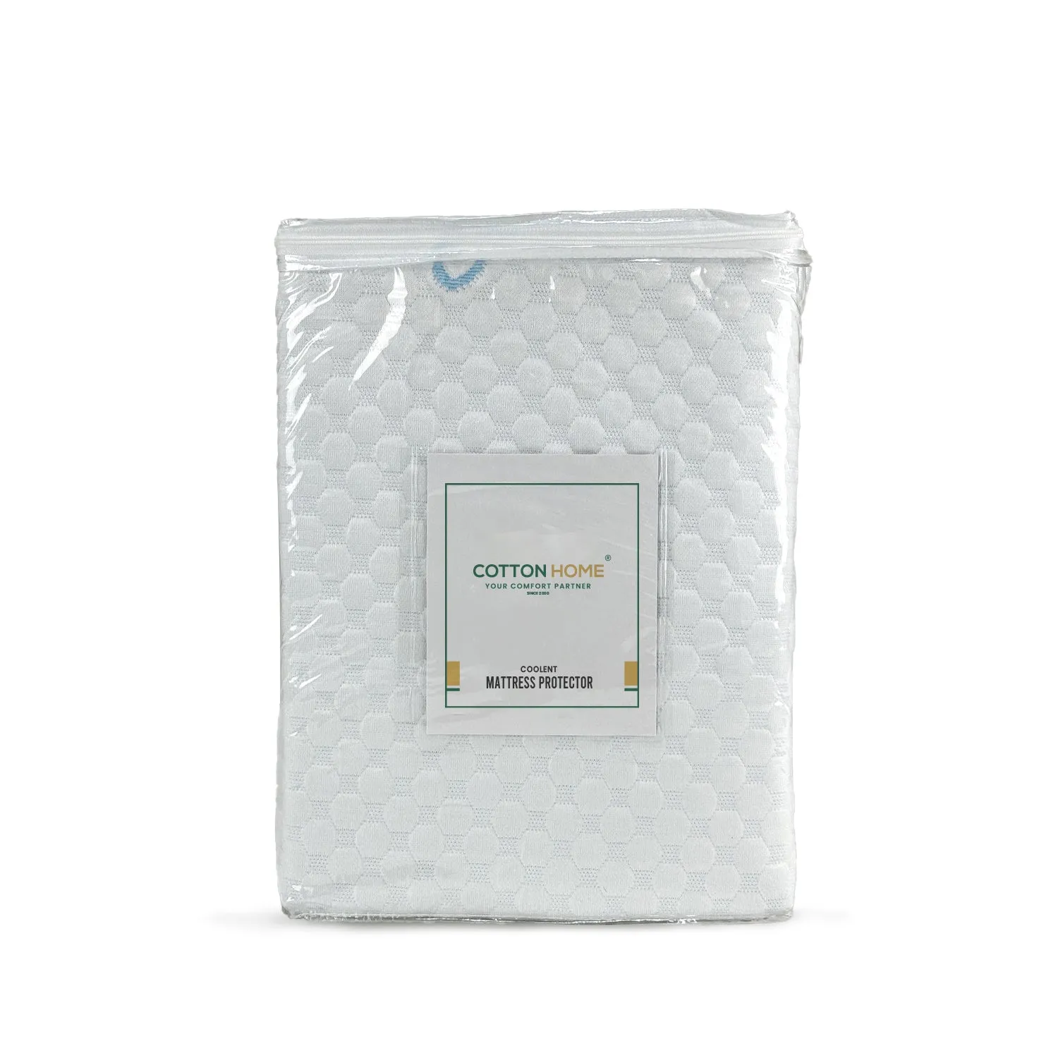 Premium Coolent Mattress Protector 180x200 35CM | Breathable & Waterproof by Cotton Home