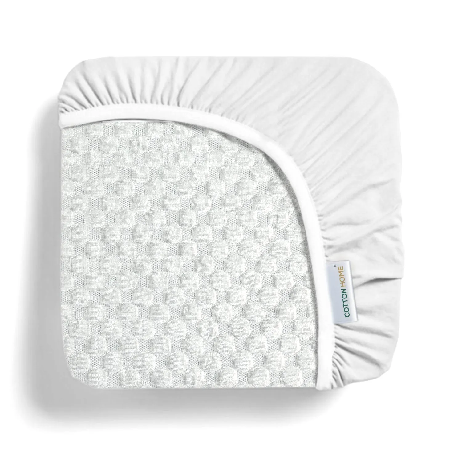 Premium Coolent Mattress Protector 180x200 35CM | Breathable & Waterproof by Cotton Home