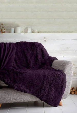 Purple Throw