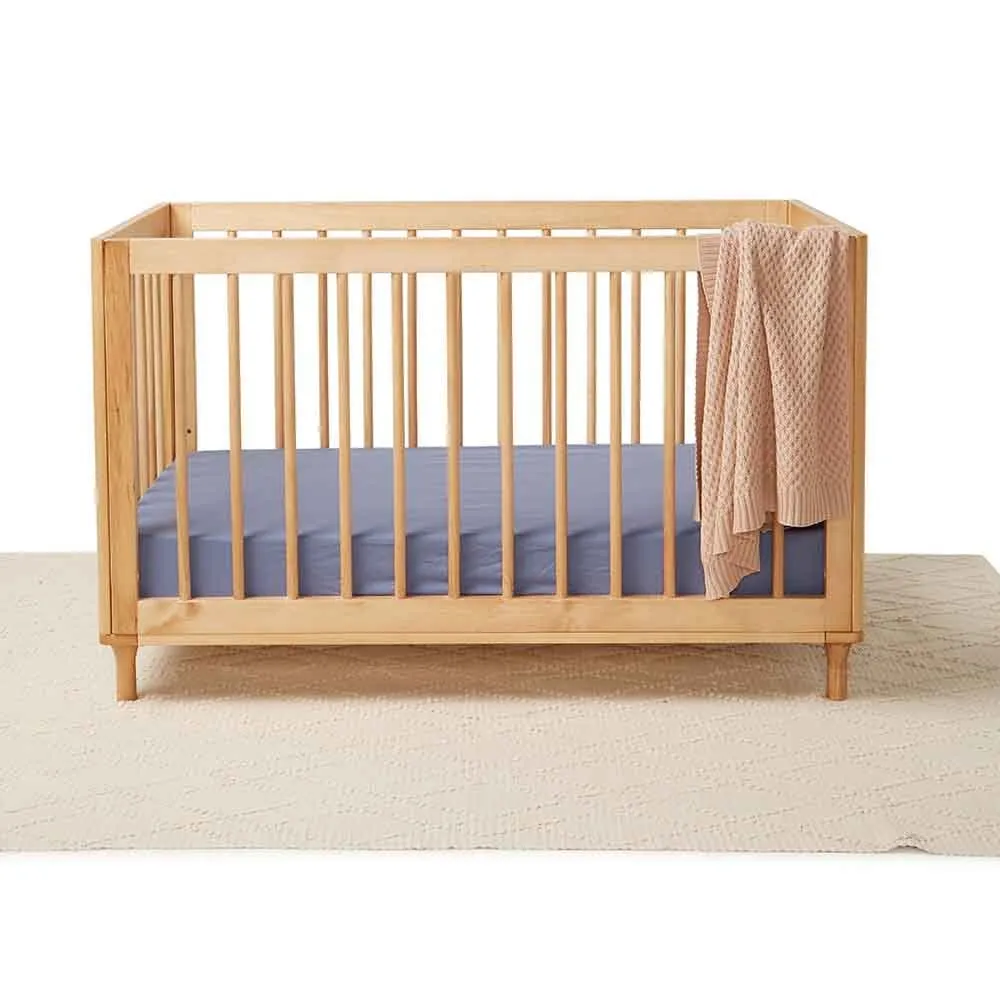 Reign Organic Fitted Cot Sheet