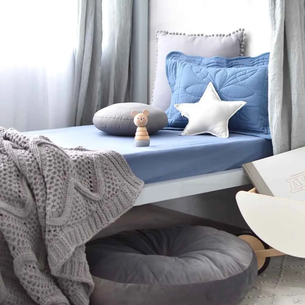 Reign Organic Fitted Cot Sheet