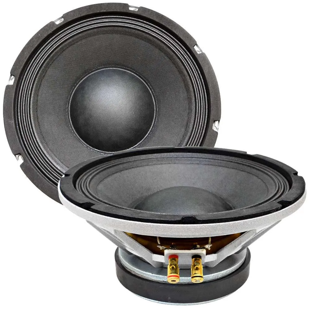Richter-10 - (Pair) 10" Raw Speaker/Woofer 200 W RMS