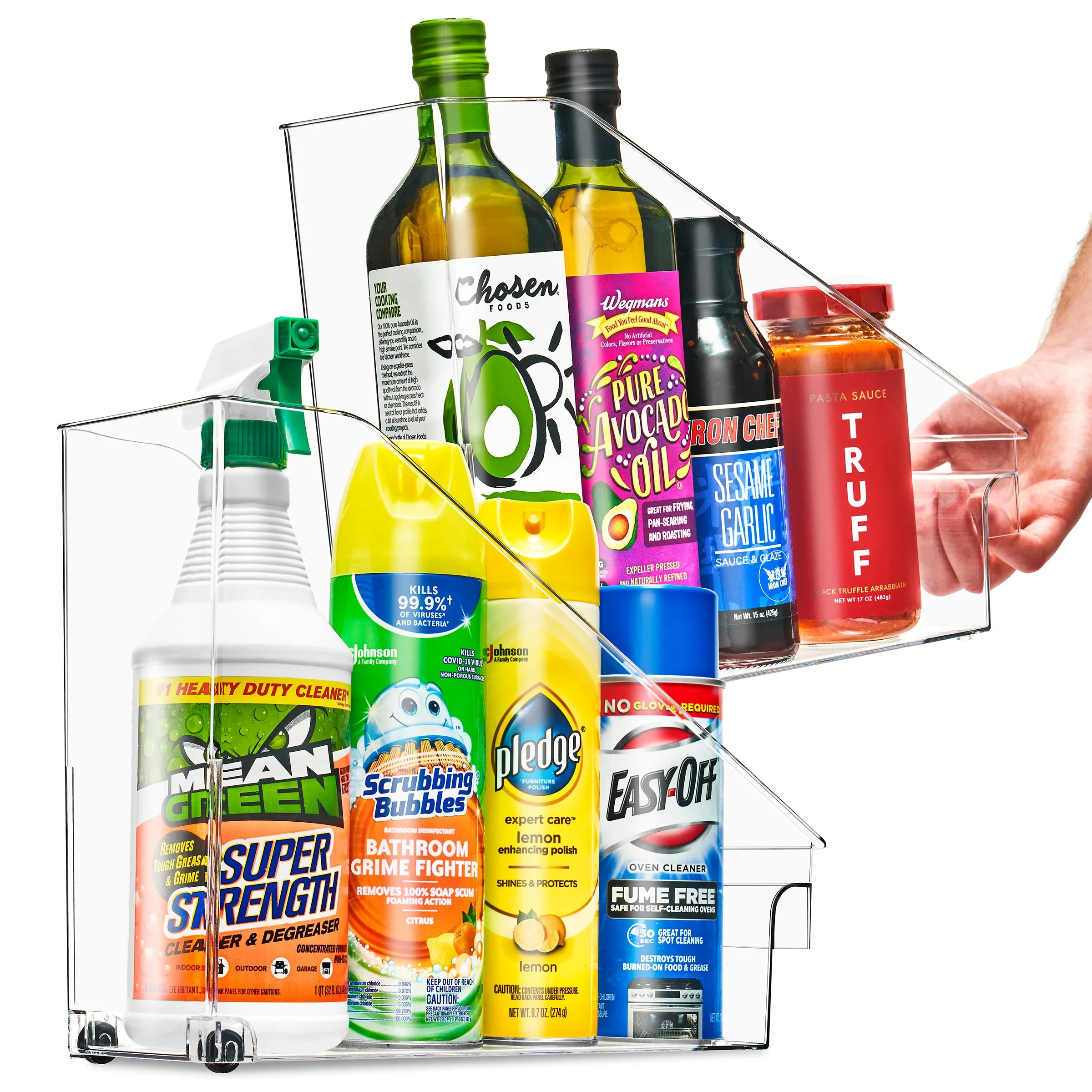 Roll Out Fridge Caddy