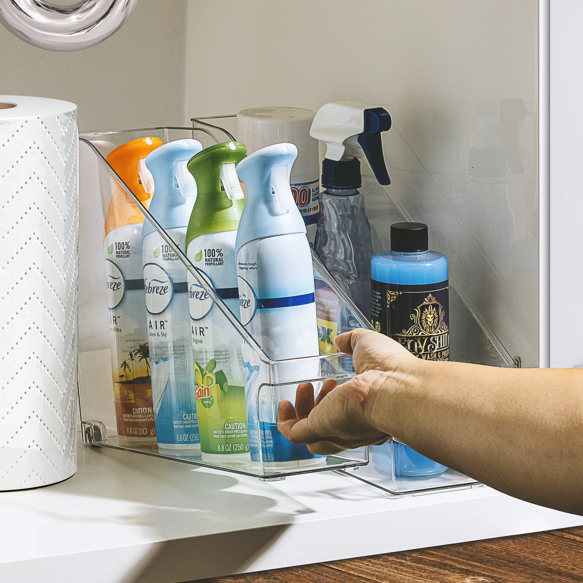 Roll Out Fridge Caddy