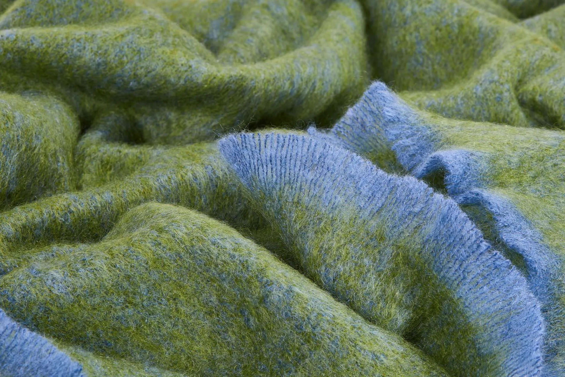 Rowan Clash Mohair Throw Blanket