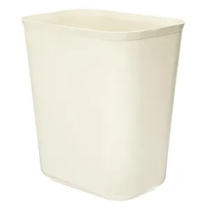RUBBERMAID FIRE-RESISTANT TRASH CAN - BEIG