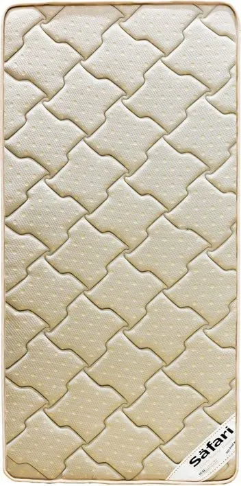 Safari | 5 Years Warranty | Bonded   PU Queen Size Bed Mattress, Comfort 5 inch Thickness (72x60x5)