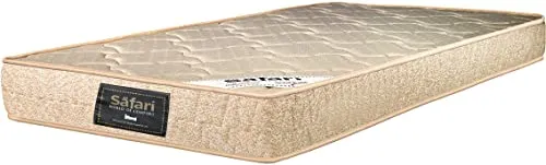 Safari | 5 Years Warranty | Bonded   PU Queen Size Bed Mattress, Comfort 5 inch Thickness (72x60x5)