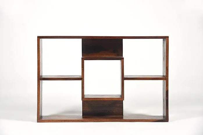 Sheesham Wood Zahra Wall Shelf