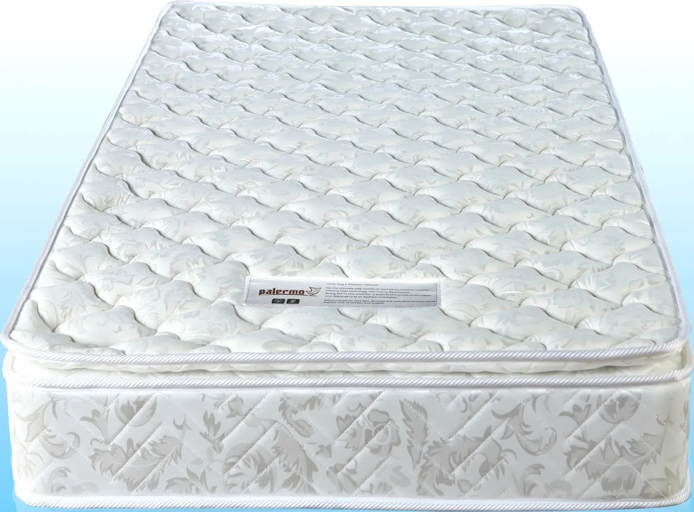 Single - Luxury Latex Pillowtop Spring Mattress