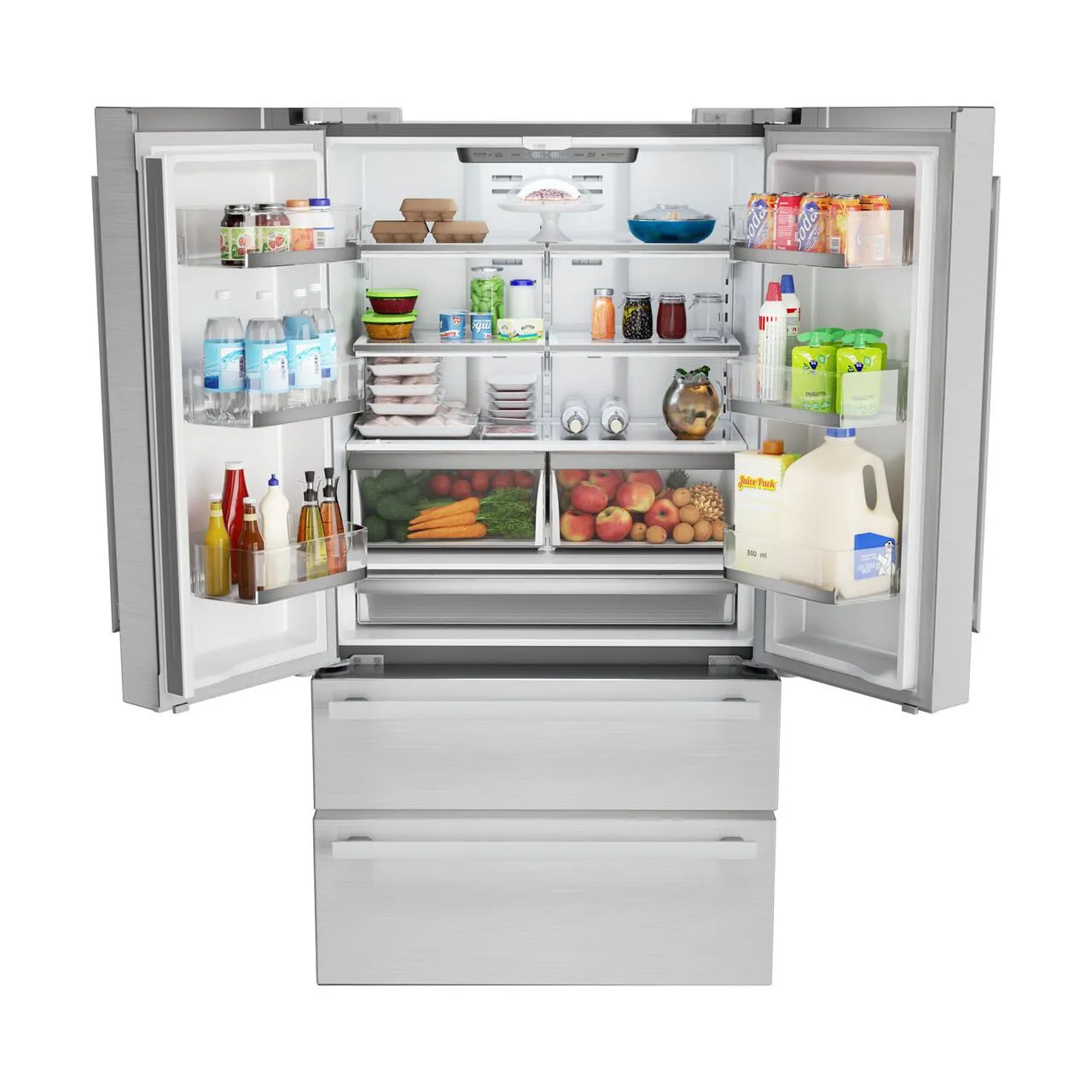 SJG2351FS Sharp French 4-Door Counter-Depth Refrigerator