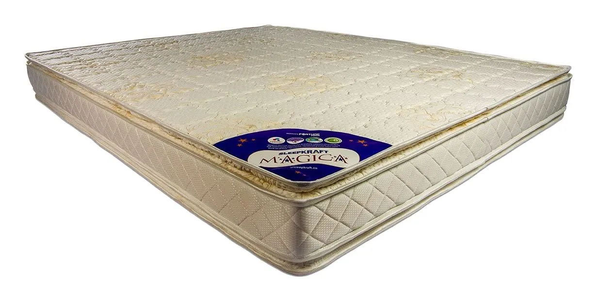 Sleepkraft Magica Spring Mattress, 78 inches x 48 inches x 6 inches (Beige)