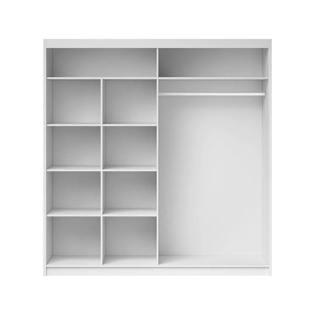 Sliding Door Mirrored Wardrobe Alfa
