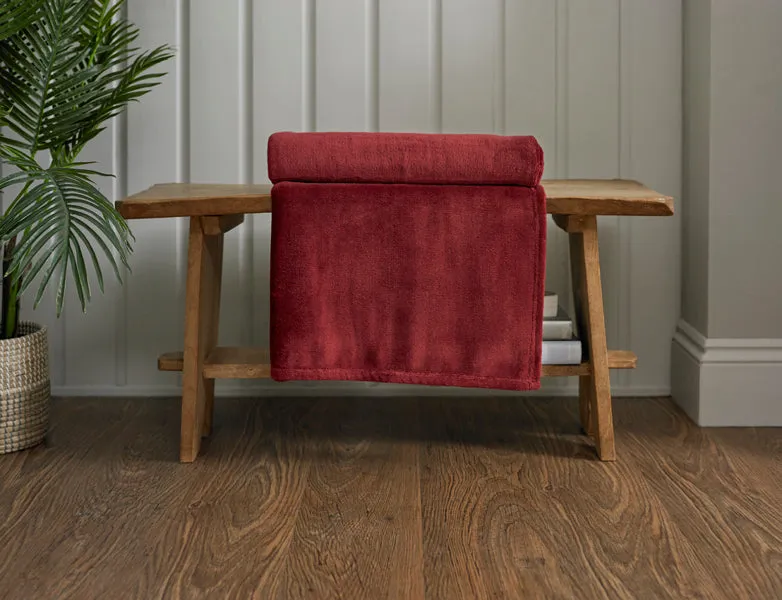Snuggle Touch Microfibre Throws 140x180cm