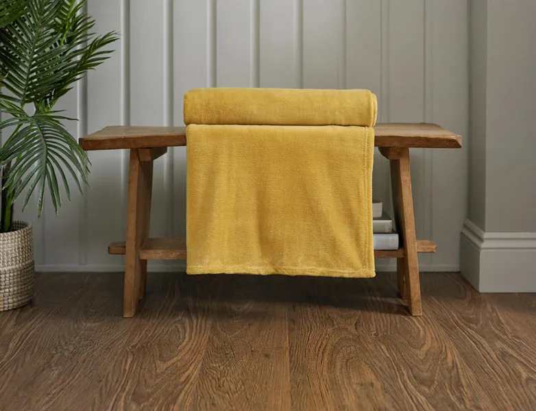 Snuggle Touch Microfibre Throws 140x180cm