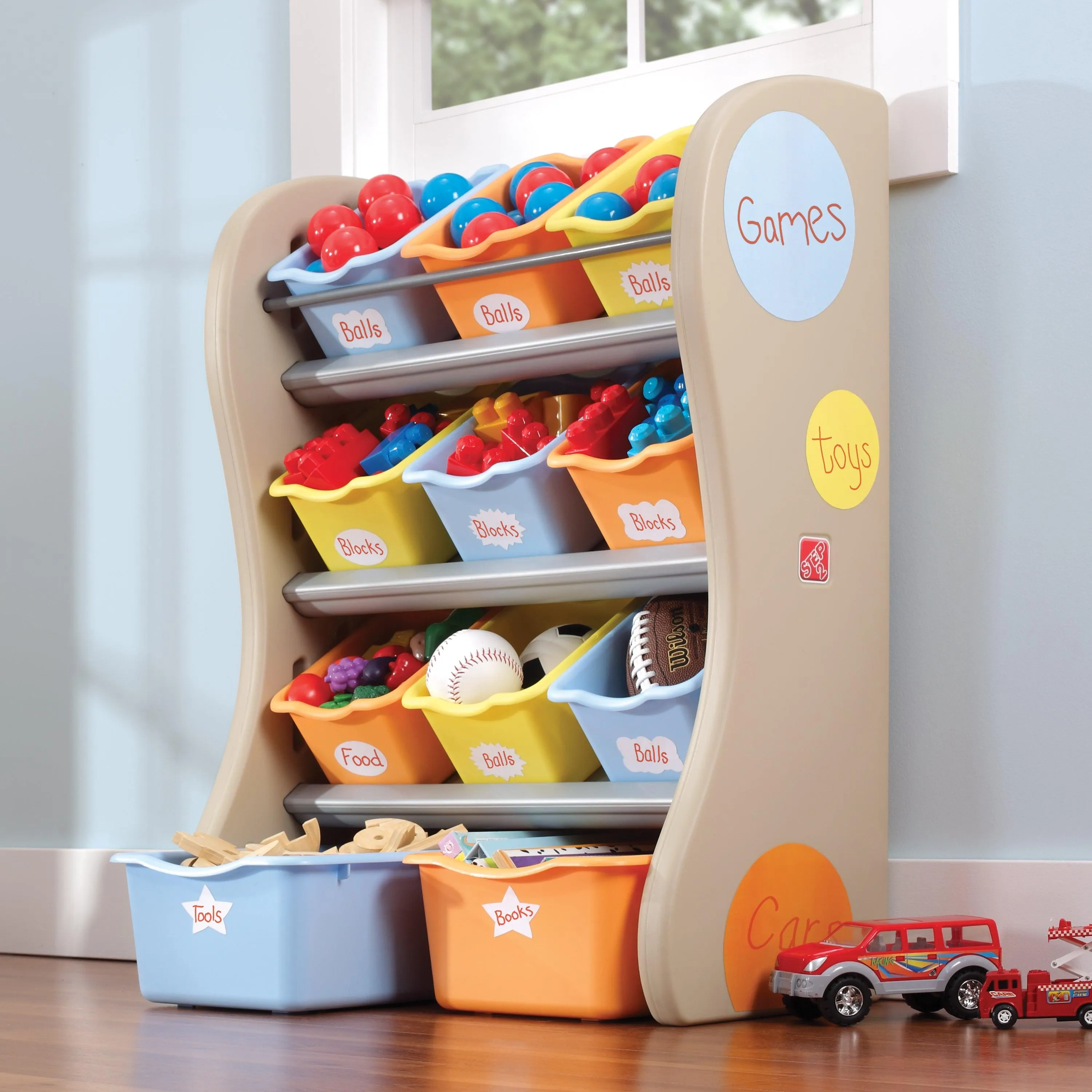 Step2 Fun Time Room Organiser for Kids Ages 2 