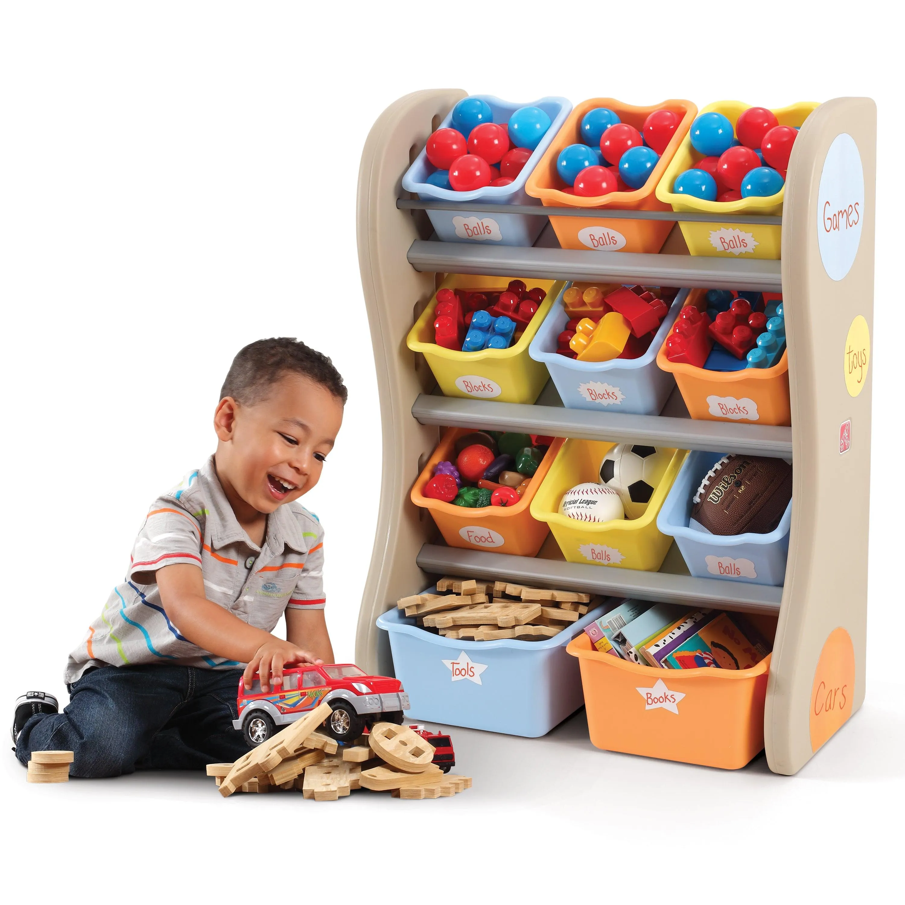 Step2 Fun Time Room Organiser for Kids Ages 2 