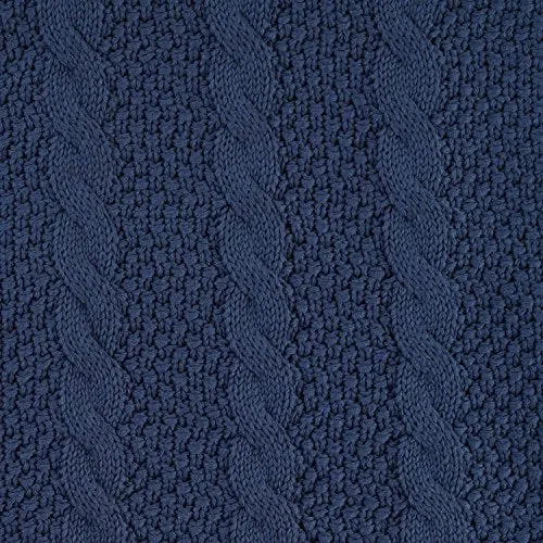 Stone & Beam Transitional Chunky Cable Knit Throw