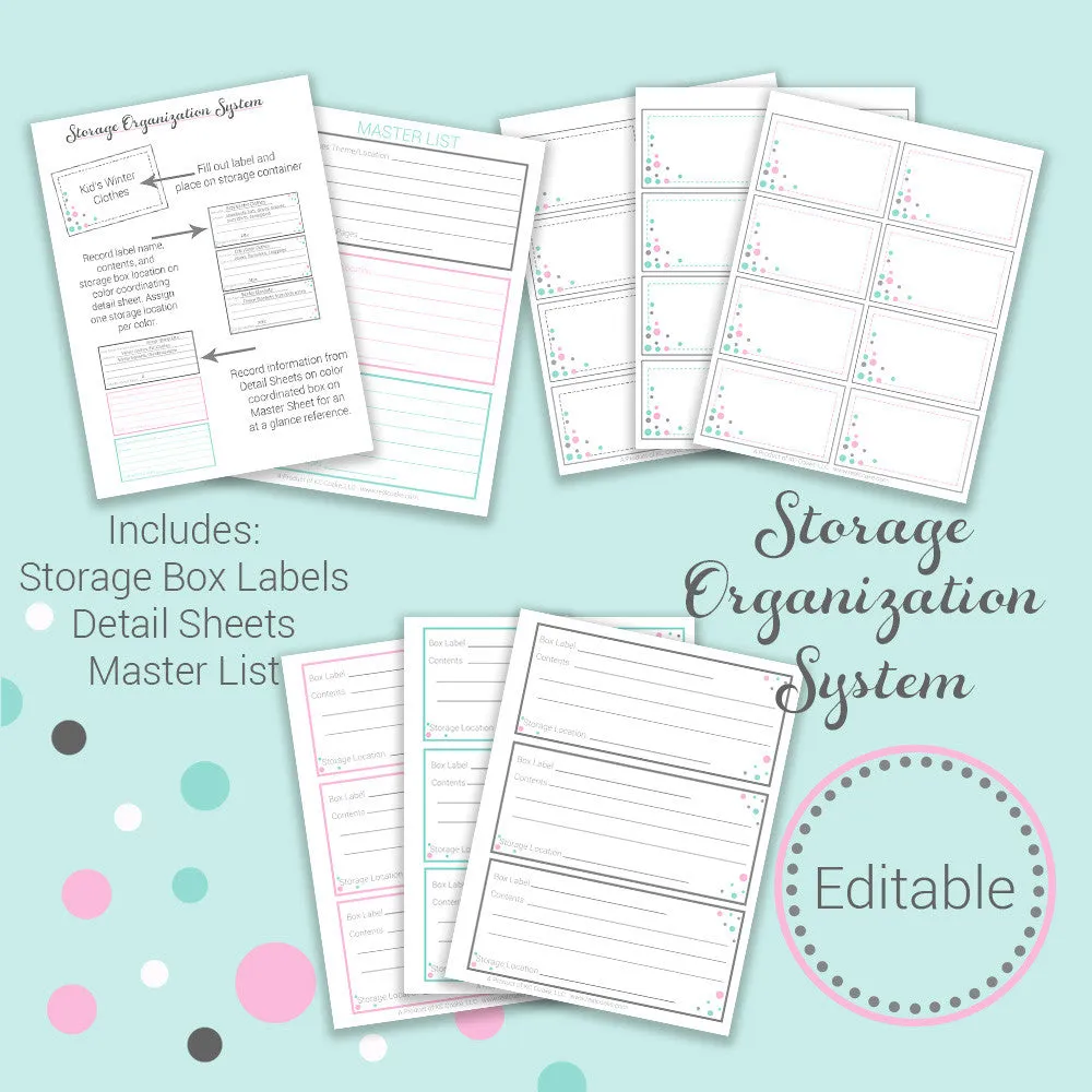 Storage Organization System