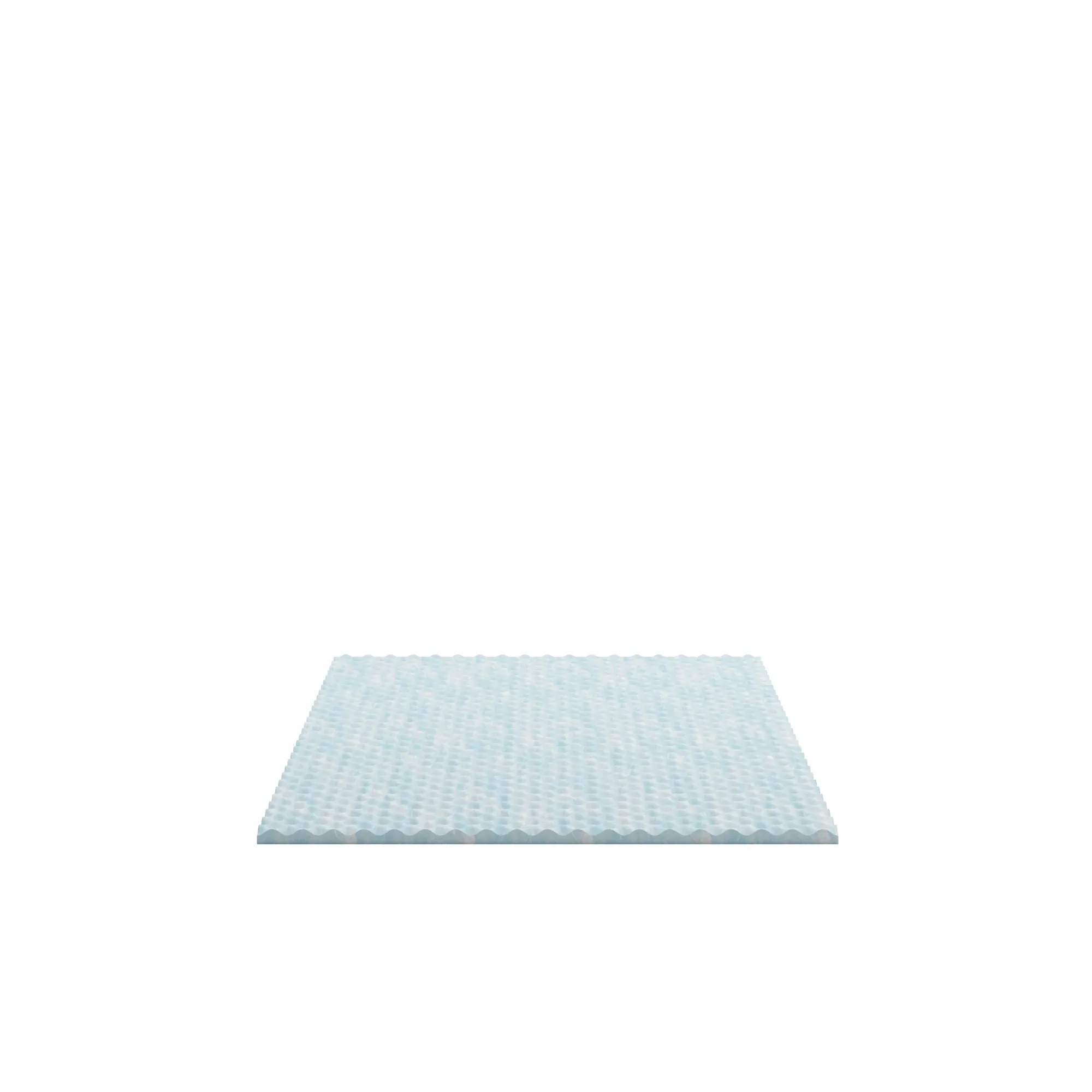Swirl Gel Cooling Memory Foam Mattress Topper