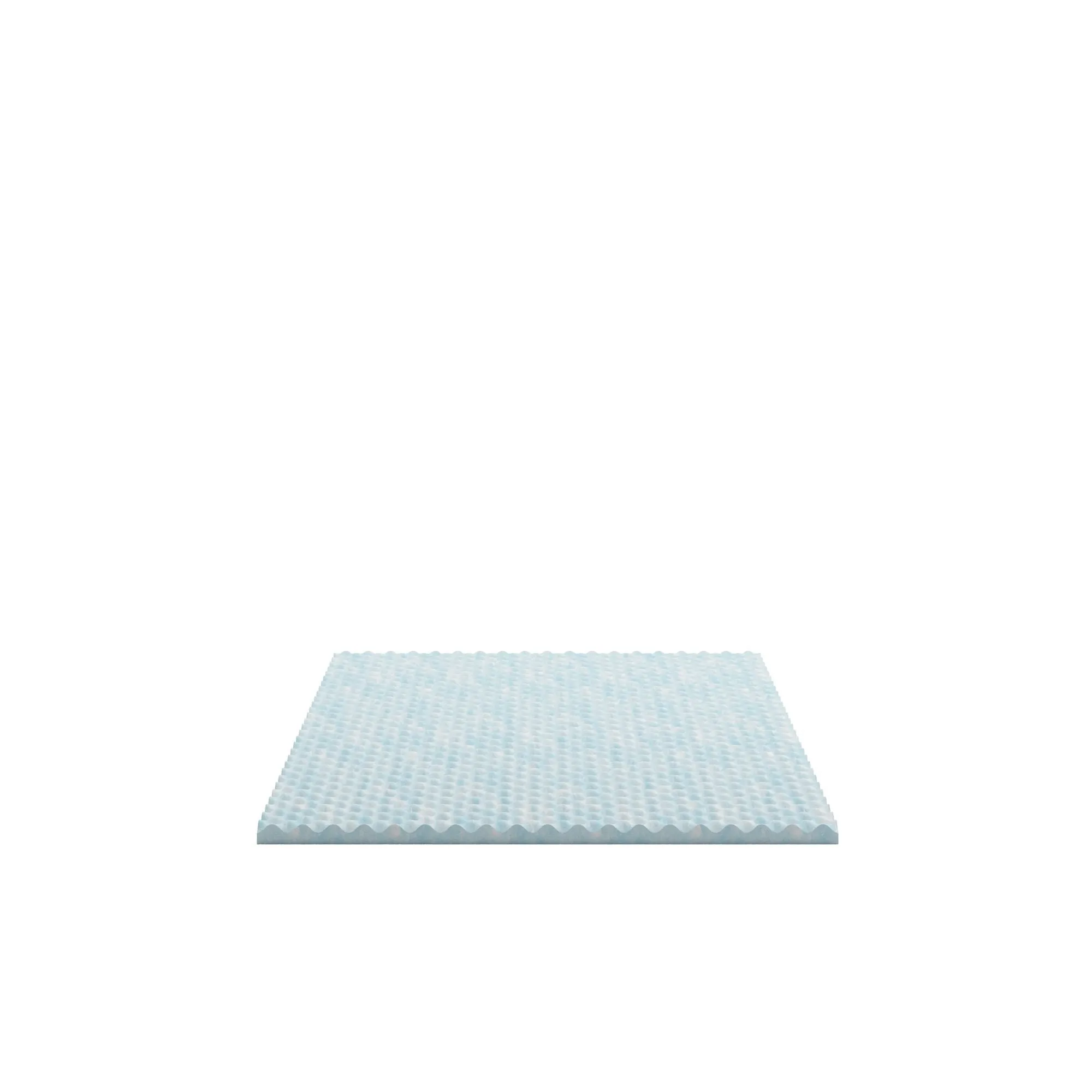 Swirl Gel Cooling Memory Foam Mattress Topper