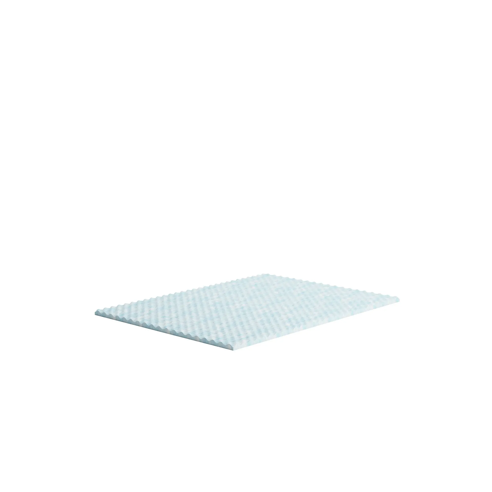 Swirl Gel Cooling Memory Foam Mattress Topper