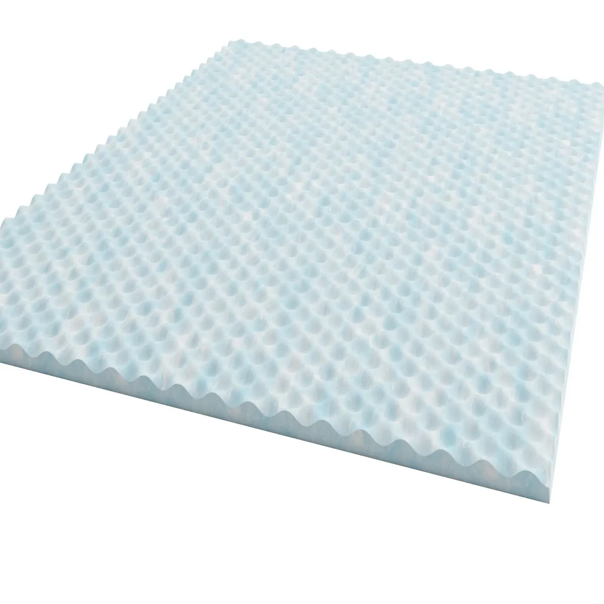 Swirl Gel Cooling Memory Foam Mattress Topper