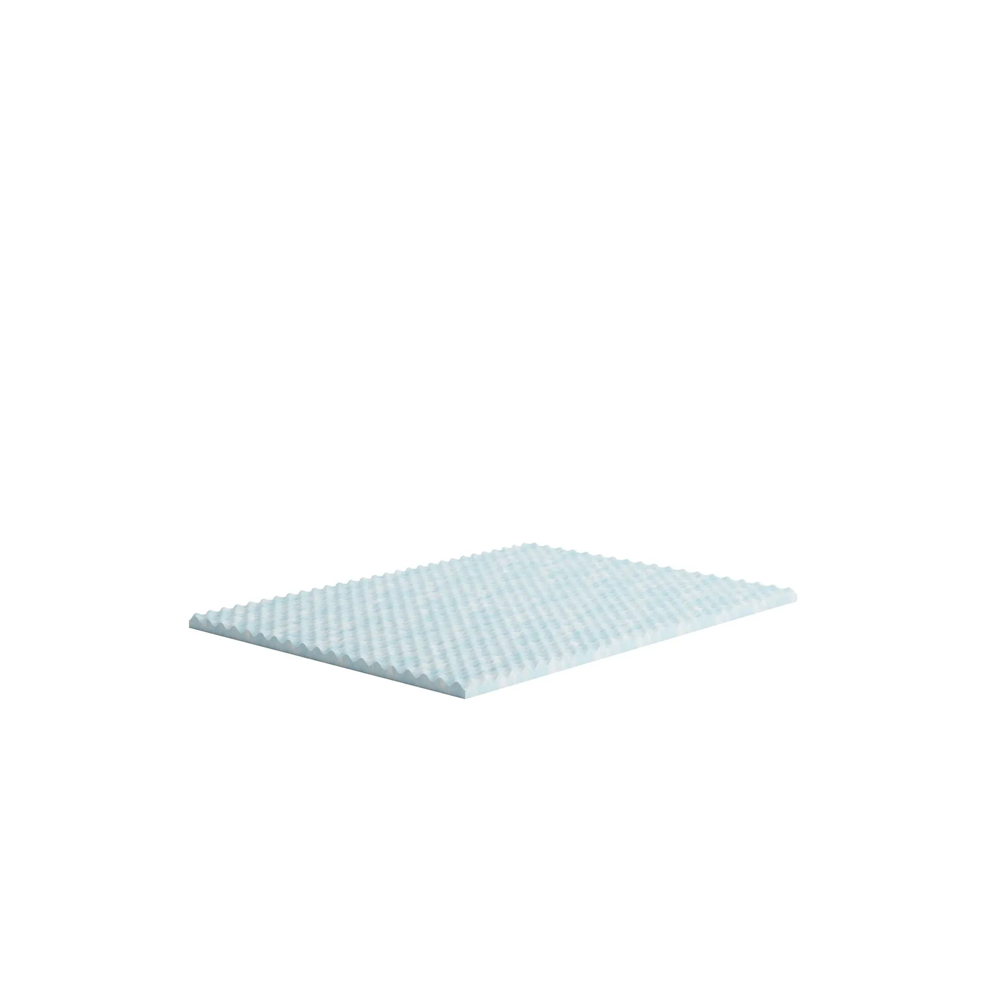 Swirl Gel Cooling Memory Foam Mattress Topper