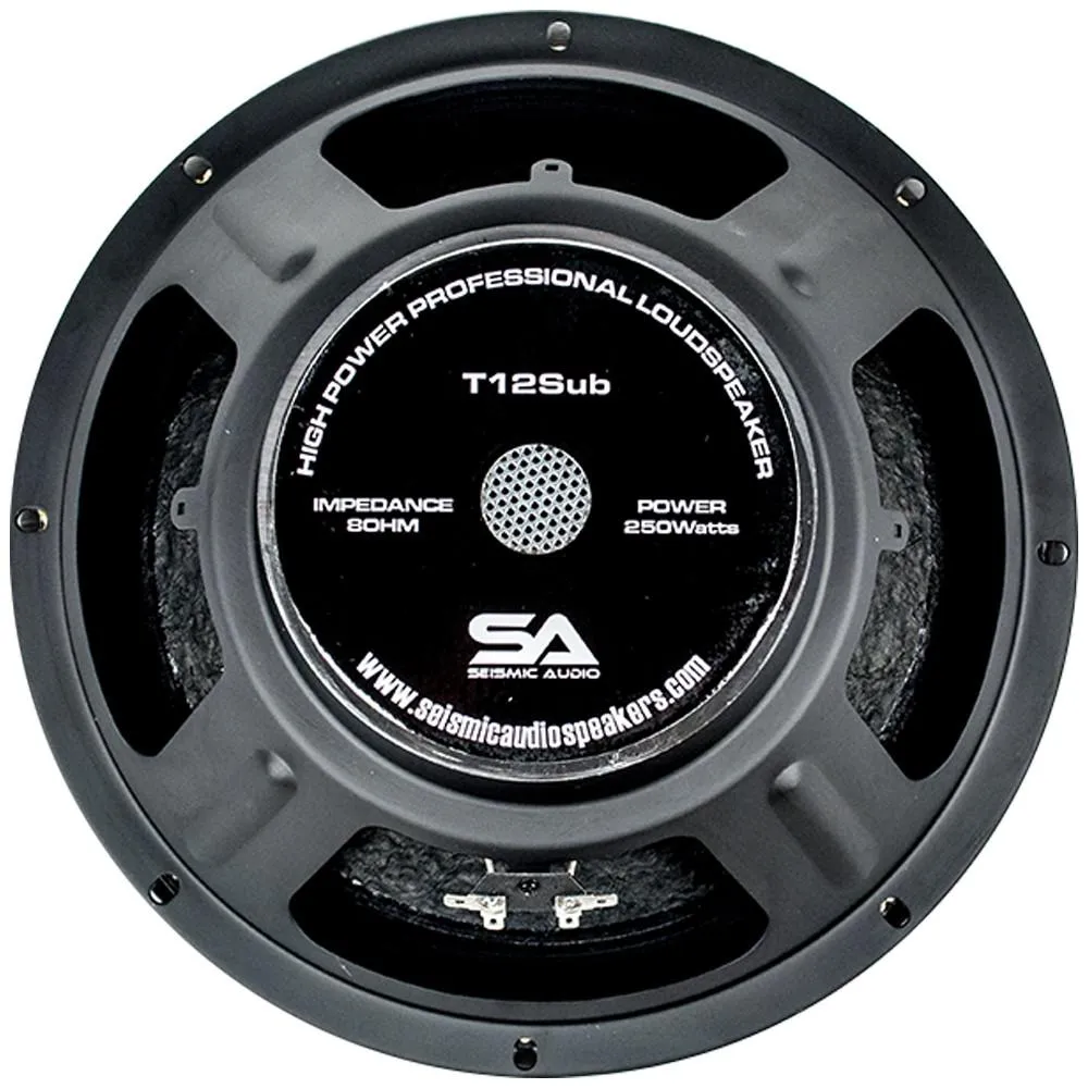 T12Sub - 12 Inch Steel Frame Subwoofer Driver