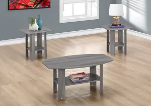 Table Set - 3Pcs Set / Grey