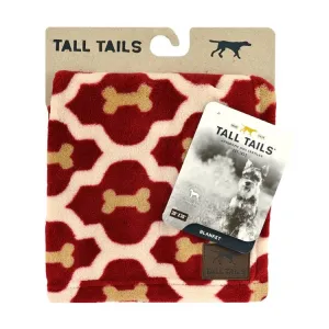 Tall Tails Red Bone Dog Blanket