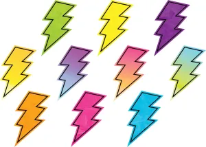 Teacher Created Resources Brights 4Ever Lightning Bolts Accents