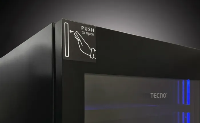 Tecno SW 202D 171-Bottle Built-in Wine Chiller (Full Black) SW202D