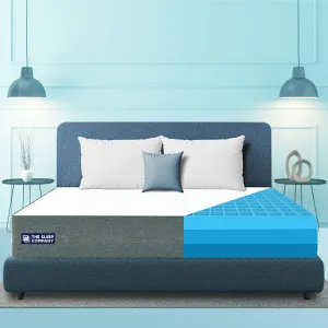 The Sleep Company SmartGRID Luxe 6 Inch King Size Soft Mattress with LuxioTec for Luxury Comfort | 10 Years Warranty | Luxury Mattress Double Bed with Patented Japanese SmartGRID Technology | 78x72
