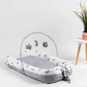 Tiny Snooze  reversible baby nest- starry nights