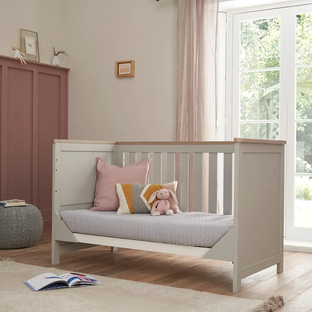 Tutti Bambini Verona 2 Piece Room Set - Dove Grey/Oak