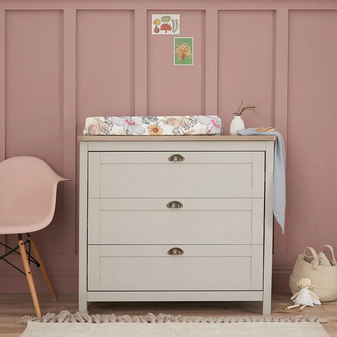 Tutti Bambini Verona 2 Piece Room Set - Dove Grey/Oak