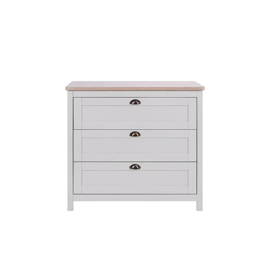 Tutti Bambini Verona 2 Piece Room Set - Dove Grey/Oak