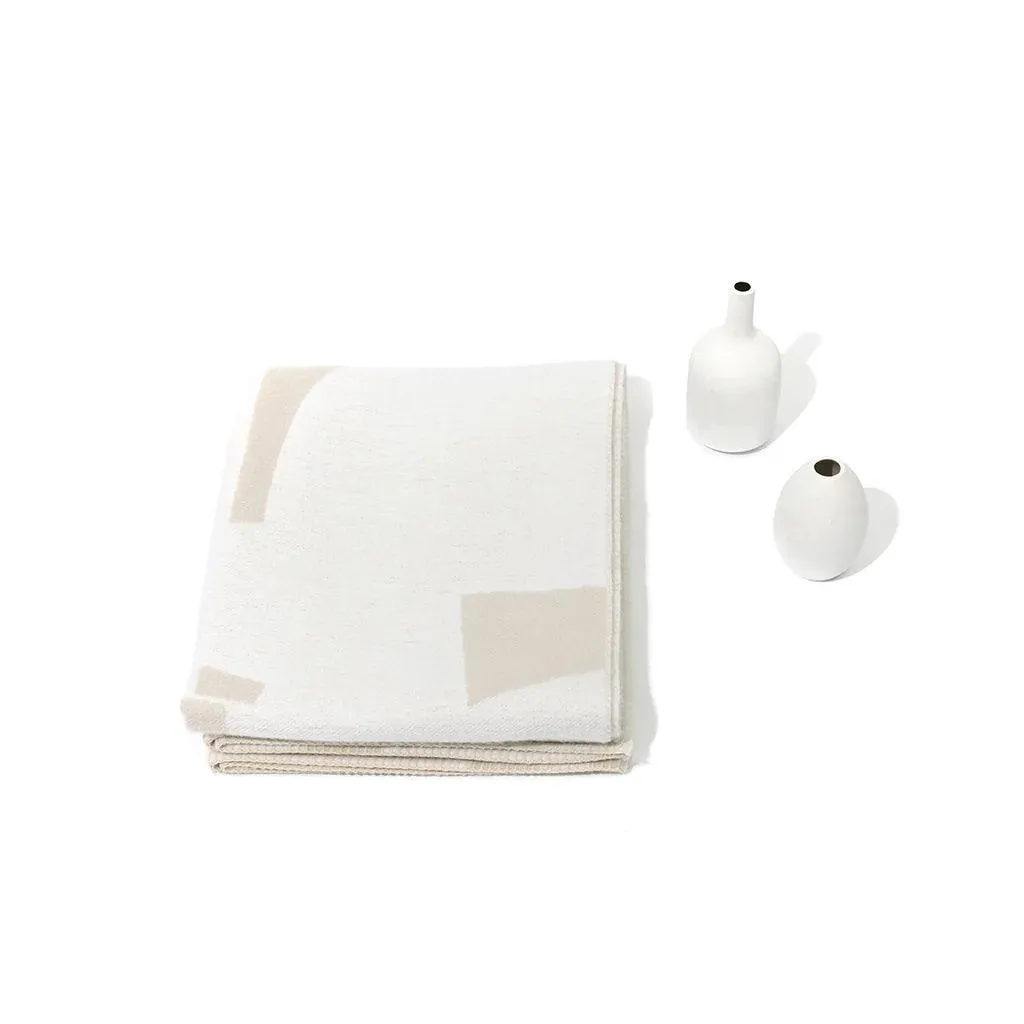 Visions Reversible Throw - Optic/Plaster